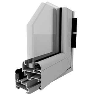 Puerta de aluminio Línea Módena 2