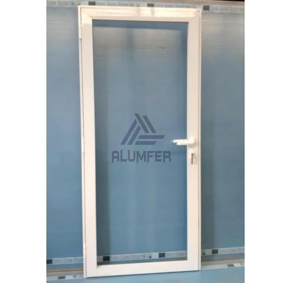 Puertas de aluminio a medida — obra de Alumfer en Buenos Aires